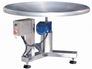 Rotary collecting table